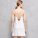 Vestidura Personalizada Verano Mujer Sexis Encaje - Blanco