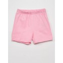 Pijama con camiseta + short - 2 piezas - ROSA