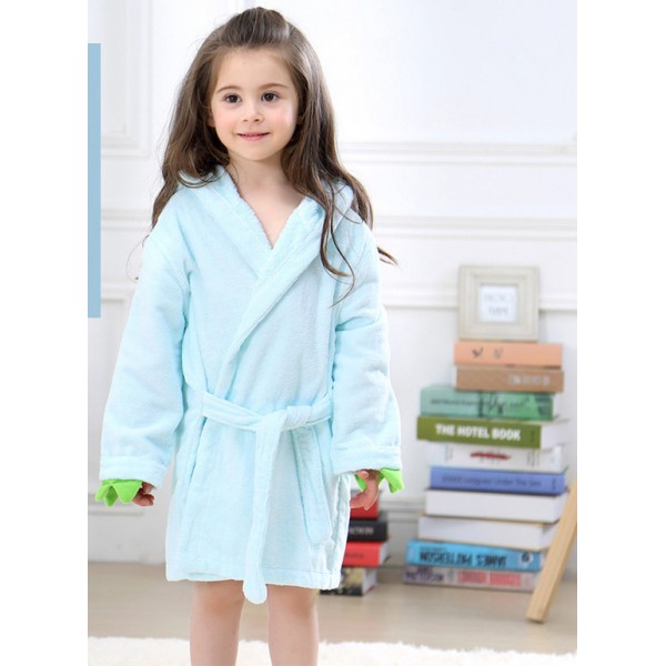 PIJAMAS NIÑOS ALBORNOZ CON CAPUCHA