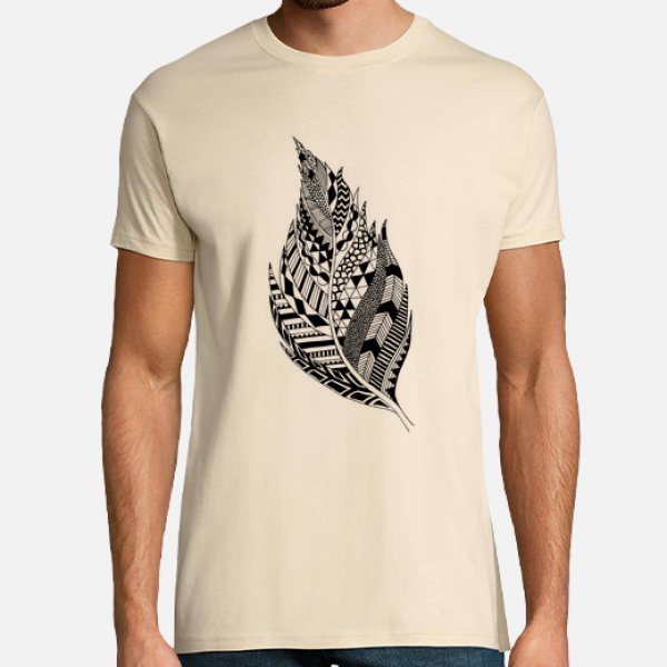 Camiseta Deprotiva Estampado Pluma