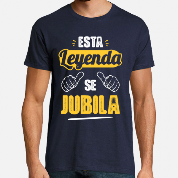 Camiseta Esta Leyenda Se Jubila V2